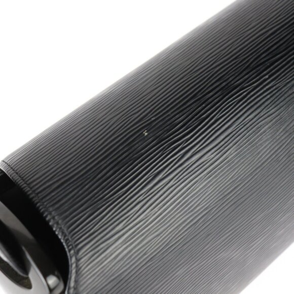 LOUIS VUITTON Black Leather Shoulder Bag - Picture 5 of 10